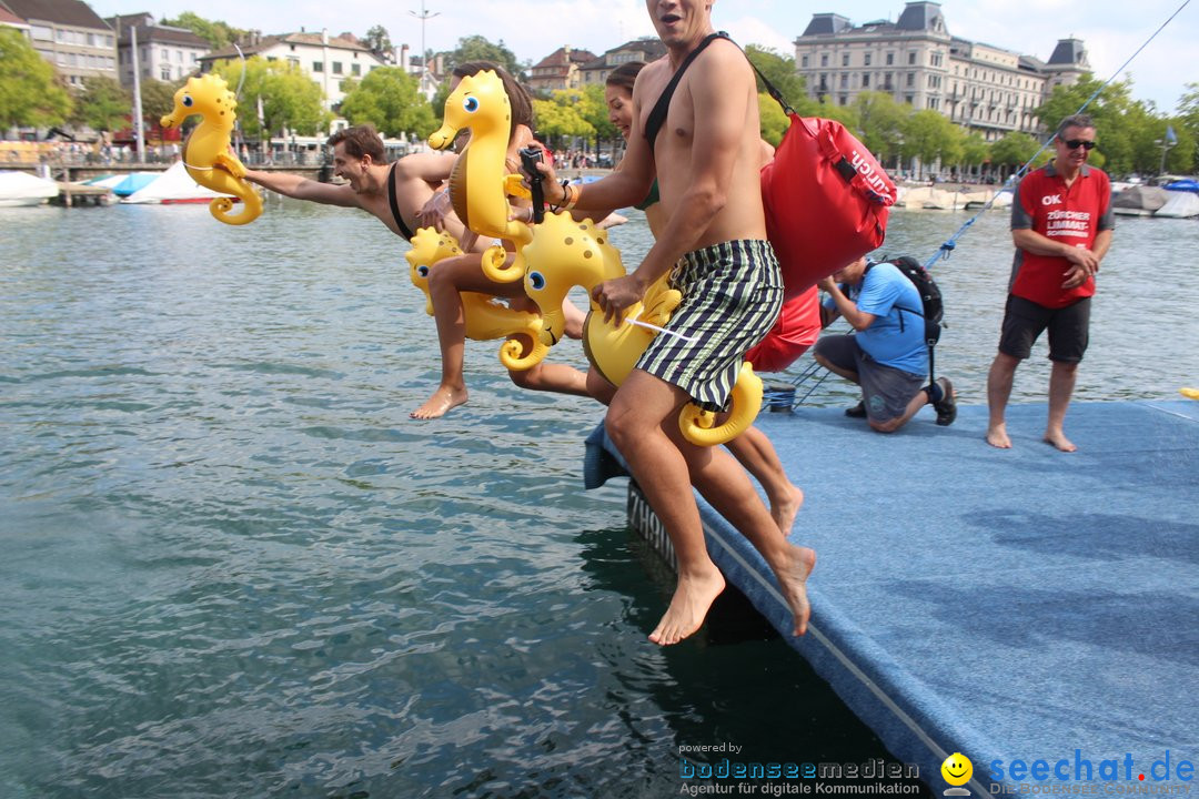 54. Zuercher Limmatschwimmen: Zuerich - Schweiz, 18.08.2018