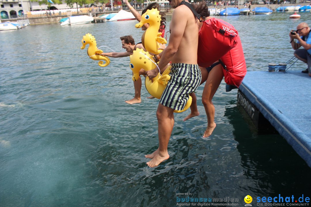 54. Zuercher Limmatschwimmen: Zuerich - Schweiz, 18.08.2018