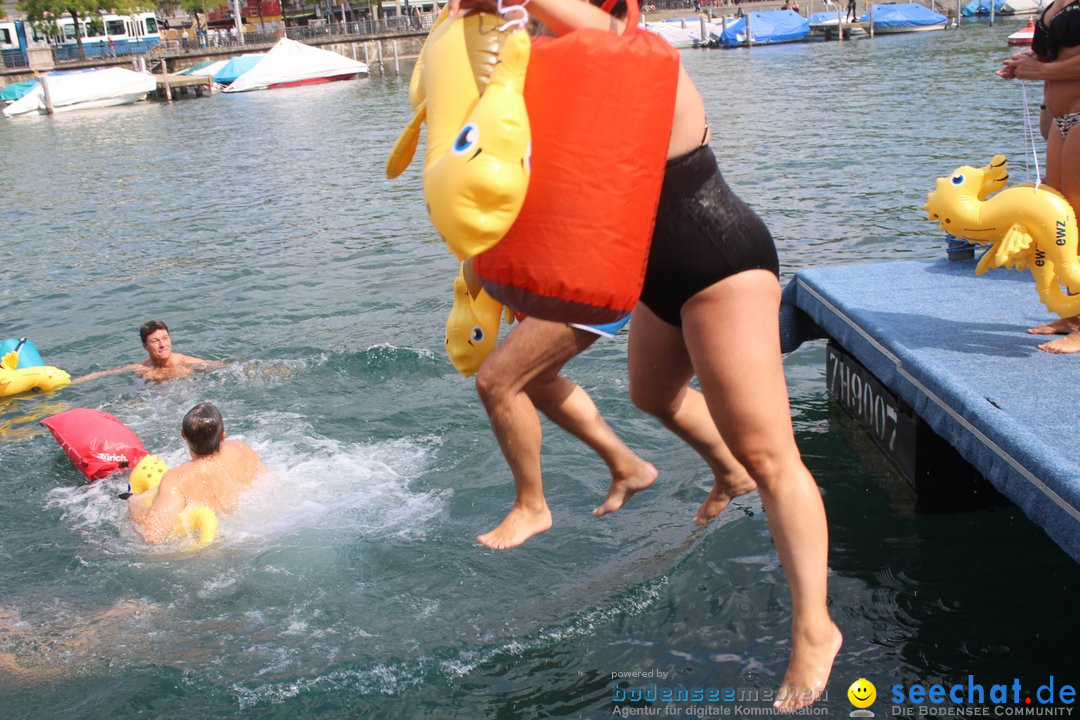 54. Zuercher Limmatschwimmen: Zuerich - Schweiz, 18.08.2018