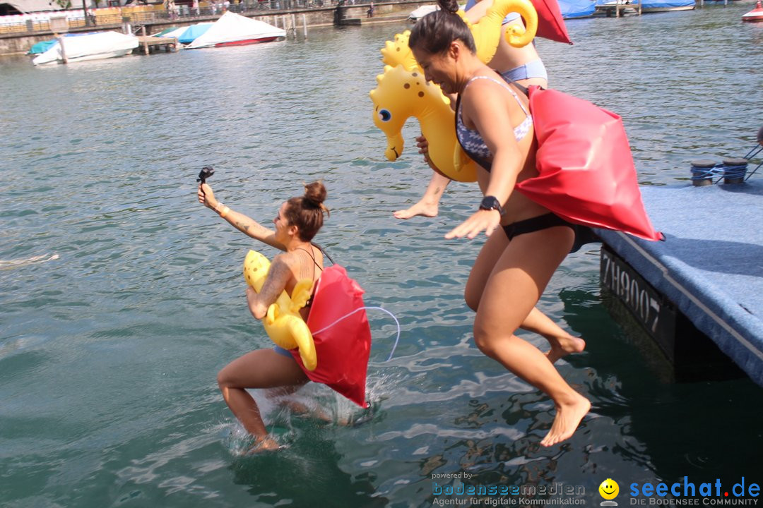 54. Zuercher Limmatschwimmen: Zuerich - Schweiz, 18.08.2018