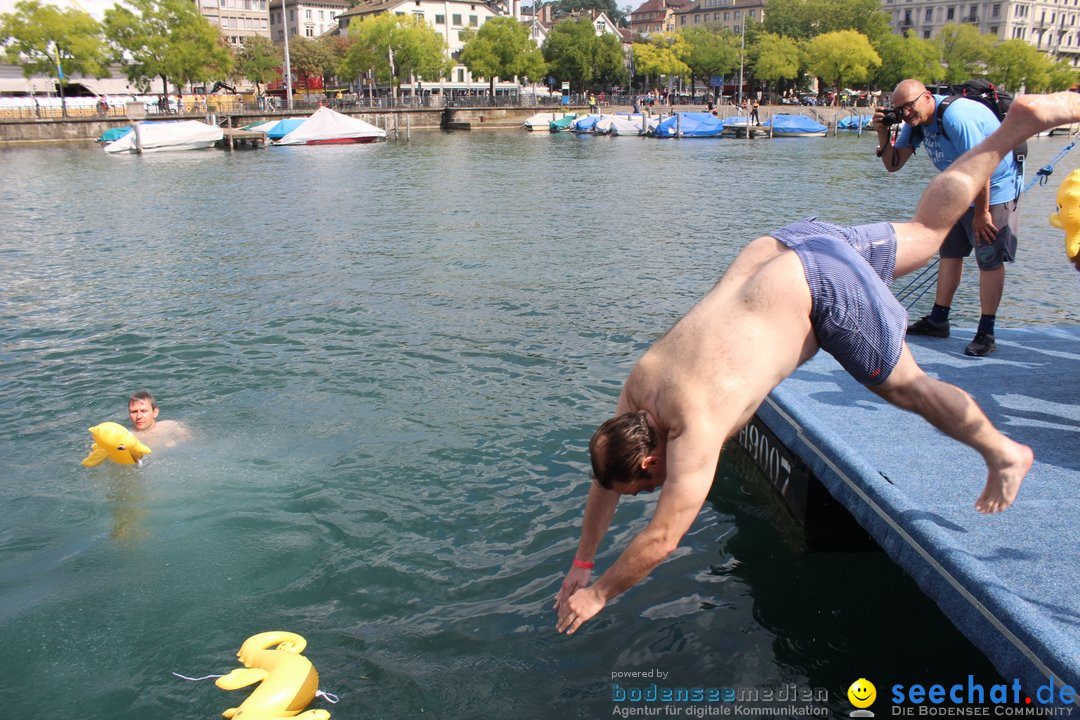 54. Zuercher Limmatschwimmen: Zuerich - Schweiz, 18.08.2018