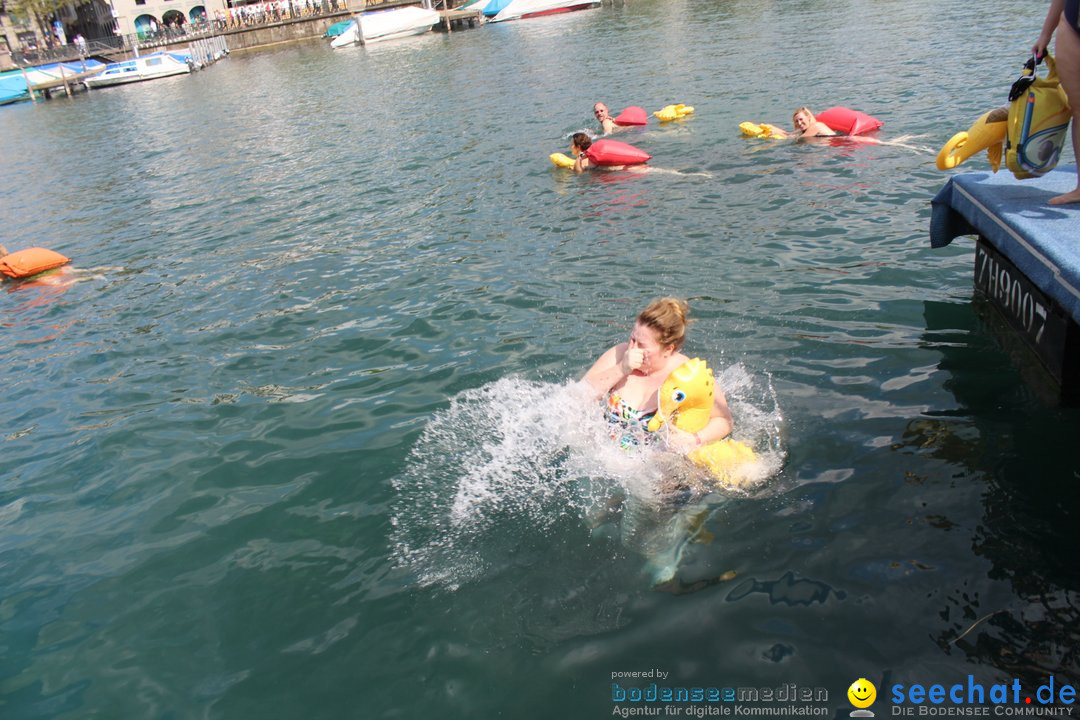 54. Zuercher Limmatschwimmen: Zuerich - Schweiz, 18.08.2018