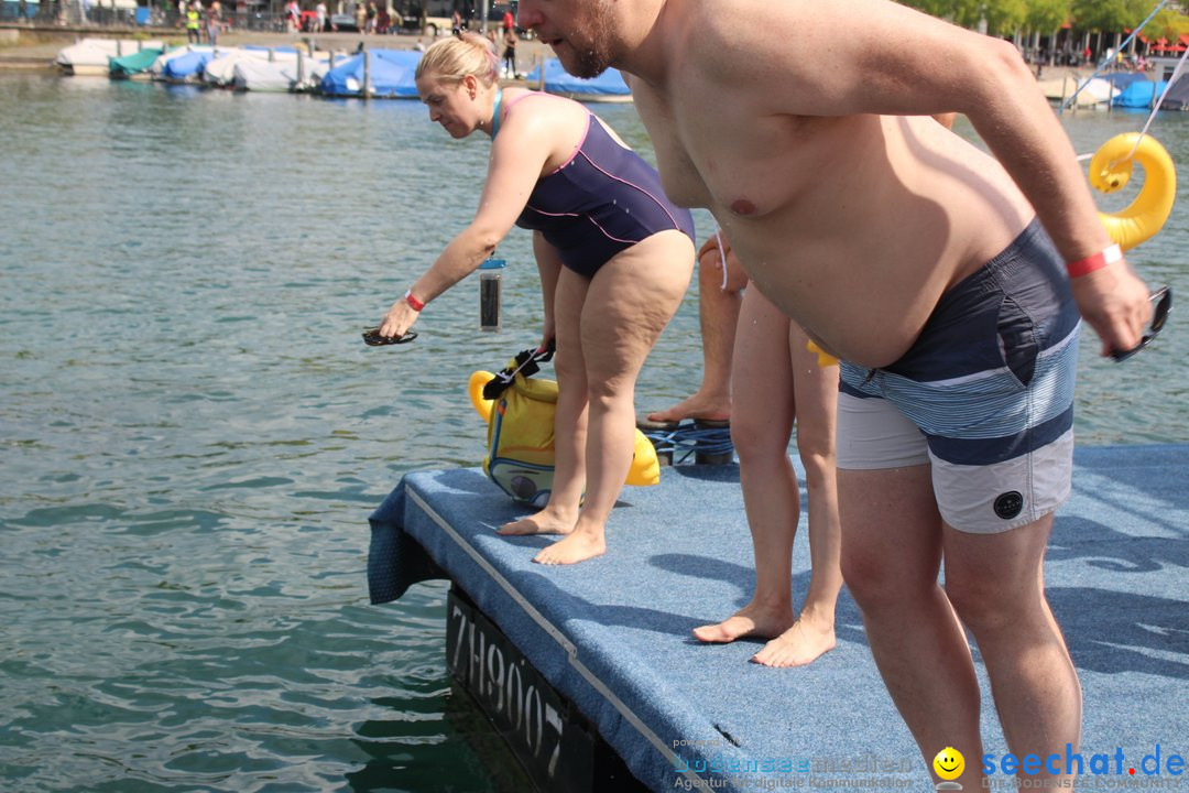 54. Zuercher Limmatschwimmen: Zuerich - Schweiz, 18.08.2018