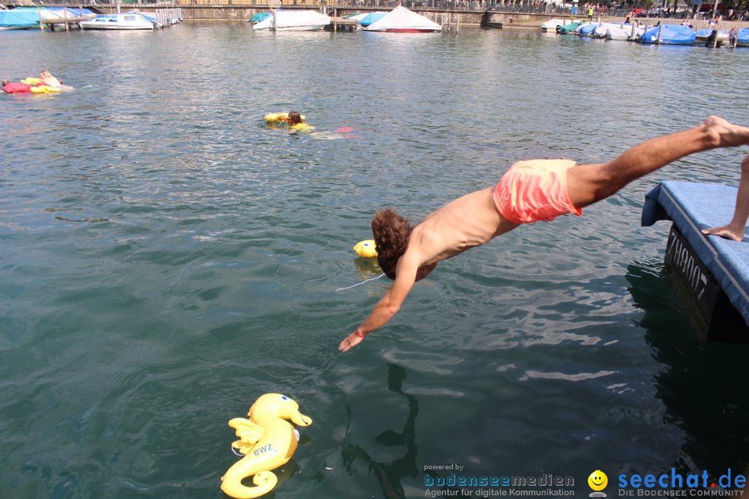 54. Zuercher Limmatschwimmen: Zuerich - Schweiz, 18.08.2018