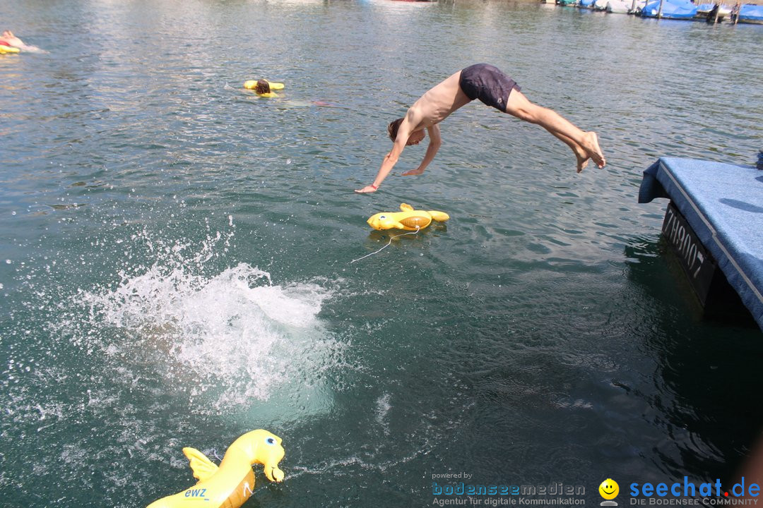 54. Zuercher Limmatschwimmen: Zuerich - Schweiz, 18.08.2018