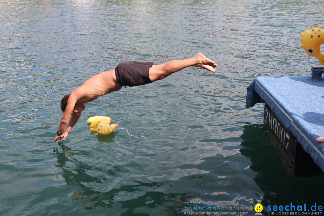 54. Zuercher Limmatschwimmen: Zuerich - Schweiz, 18.08.2018