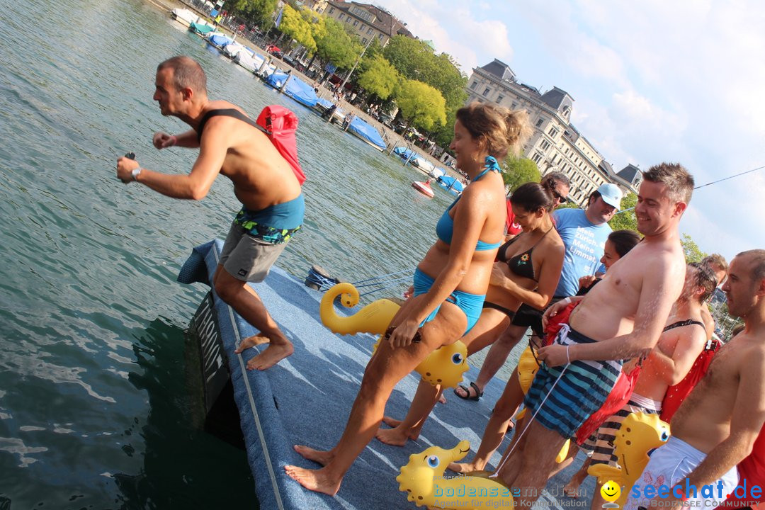 54. Zuercher Limmatschwimmen: Zuerich - Schweiz, 18.08.2018