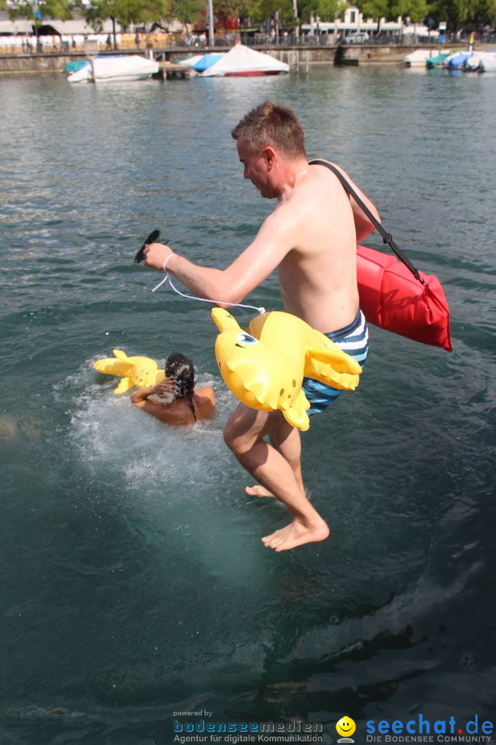 54. Zuercher Limmatschwimmen: Zuerich - Schweiz, 18.08.2018