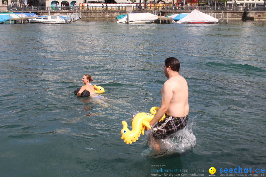 54. Zuercher Limmatschwimmen: Zuerich - Schweiz, 18.08.2018