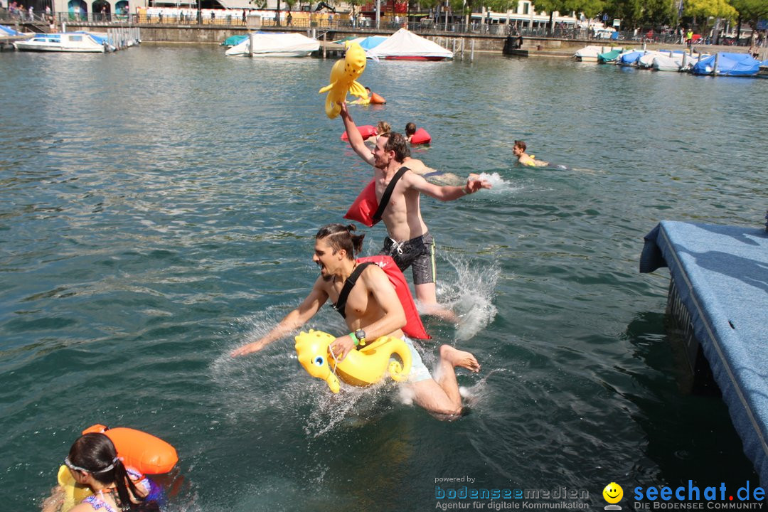 54. Zuercher Limmatschwimmen: Zuerich - Schweiz, 18.08.2018