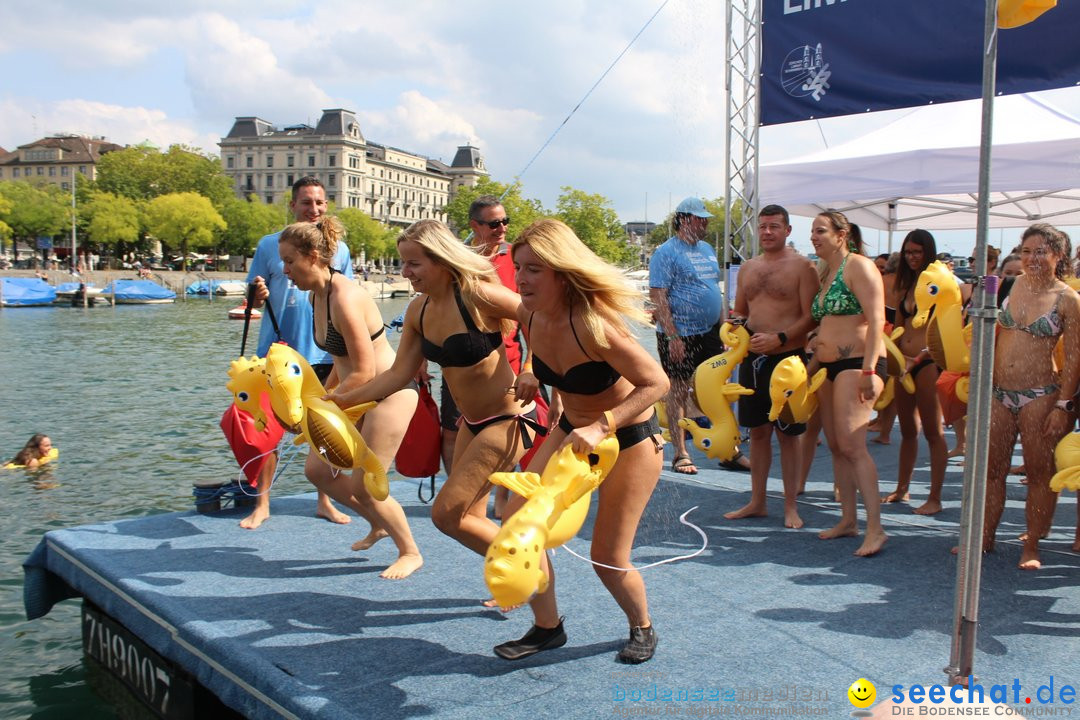 54. Zuercher Limmatschwimmen: Zuerich - Schweiz, 18.08.2018