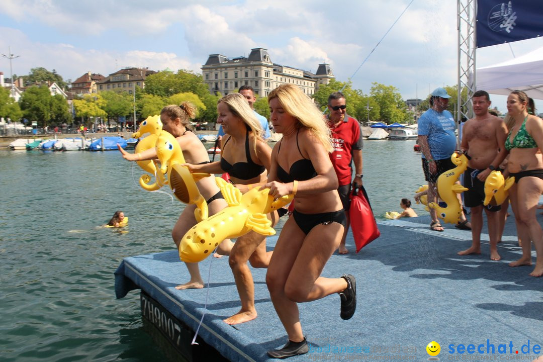 54. Zuercher Limmatschwimmen: Zuerich - Schweiz, 18.08.2018