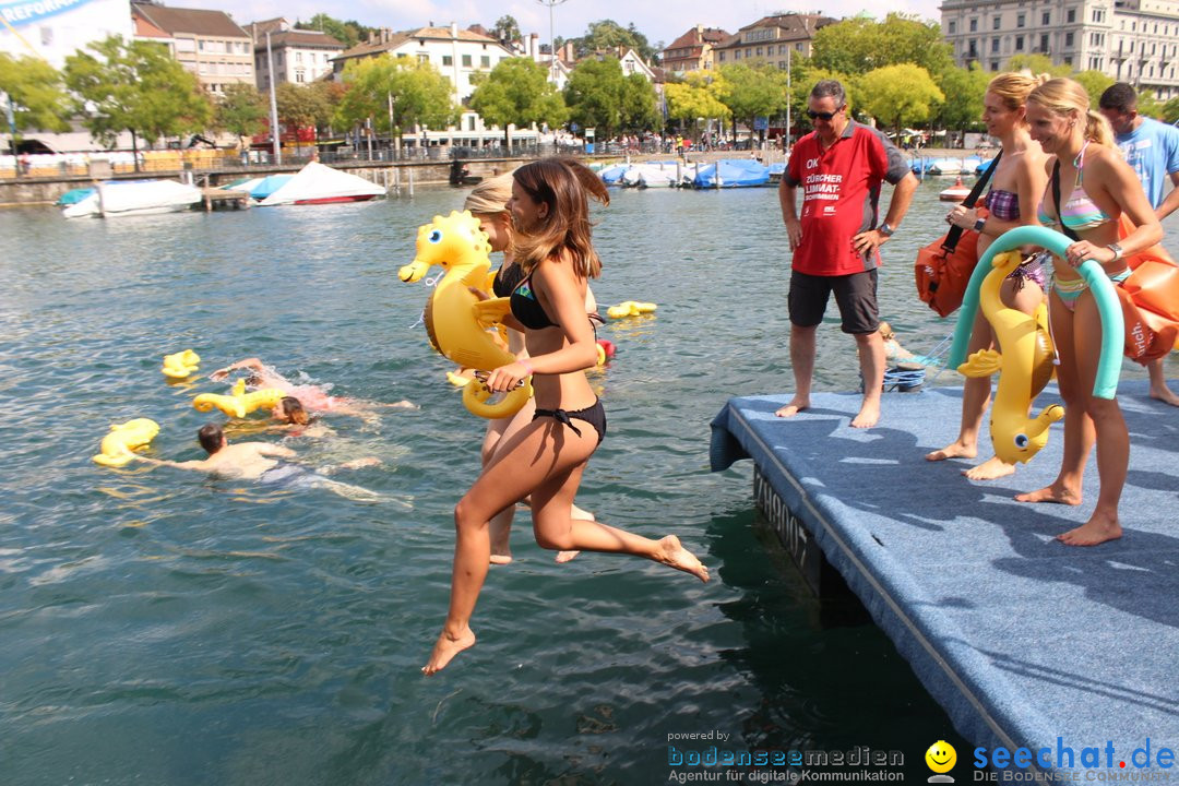 54. Zuercher Limmatschwimmen: Zuerich - Schweiz, 18.08.2018