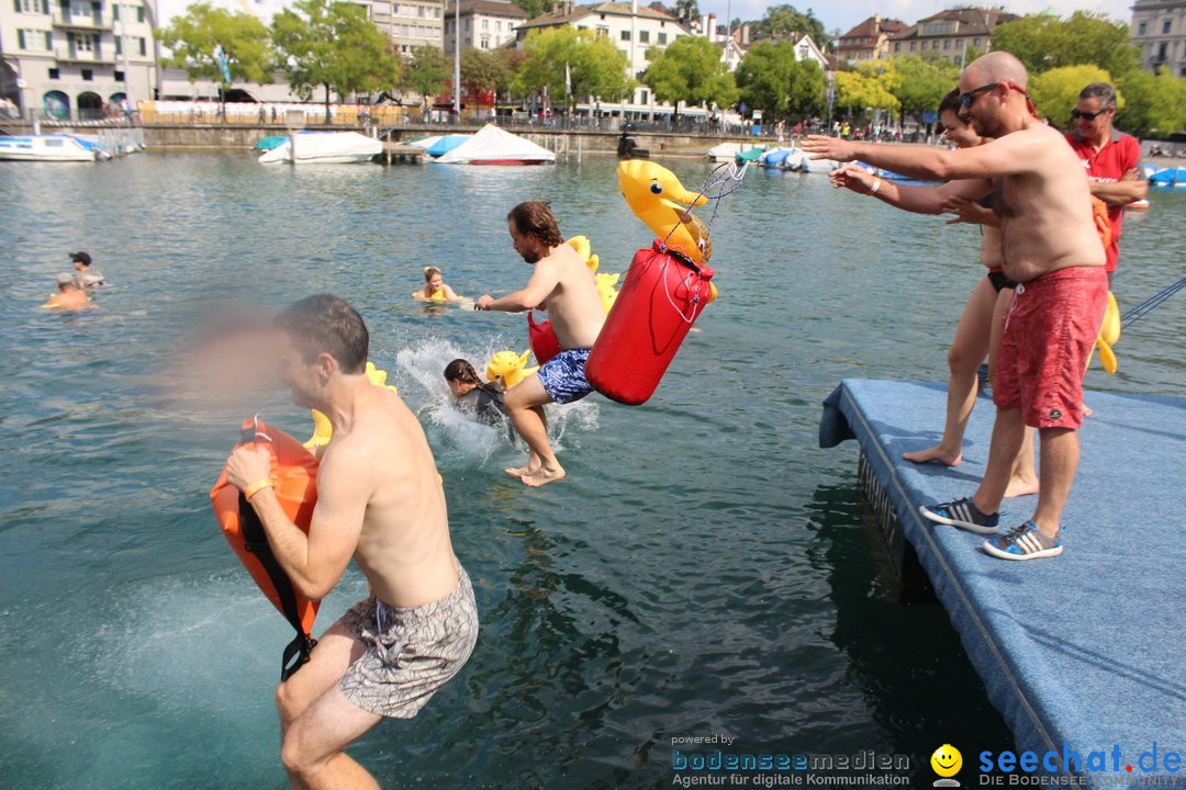 54. Zuercher Limmatschwimmen: Zuerich - Schweiz, 18.08.2018