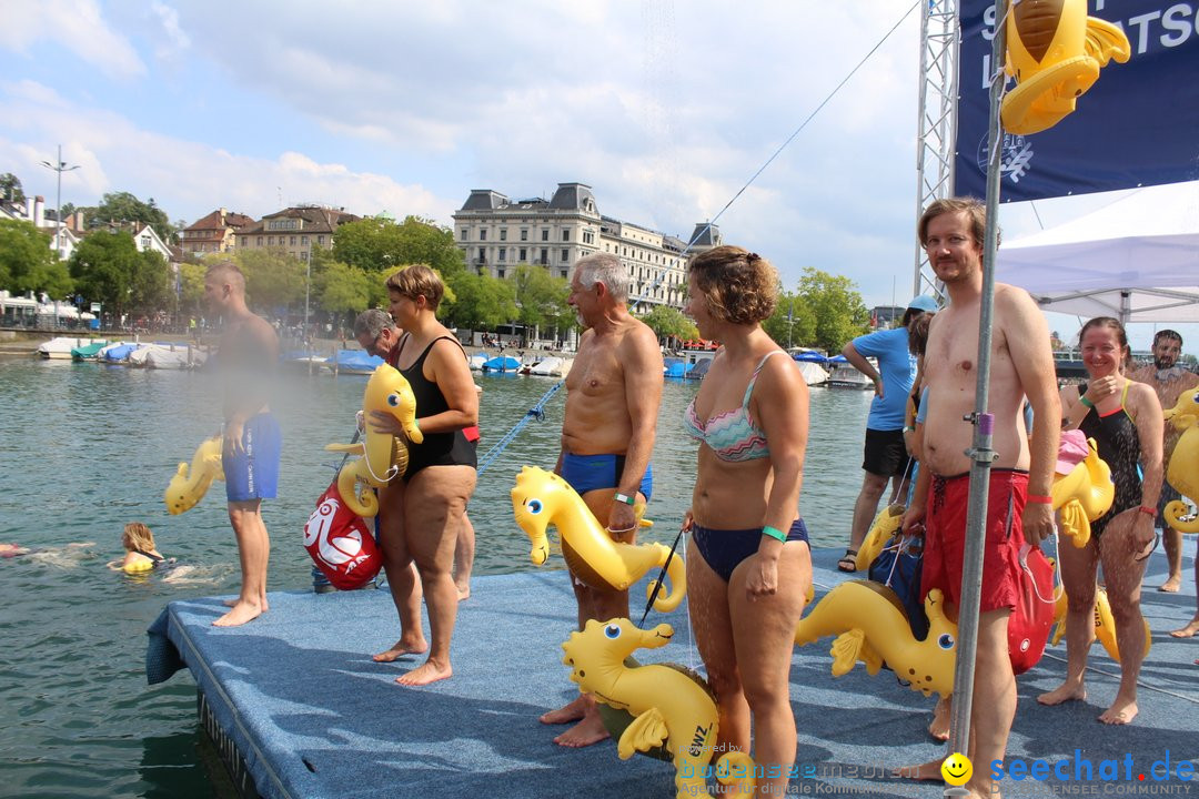 54. Zuercher Limmatschwimmen: Zuerich - Schweiz, 18.08.2018