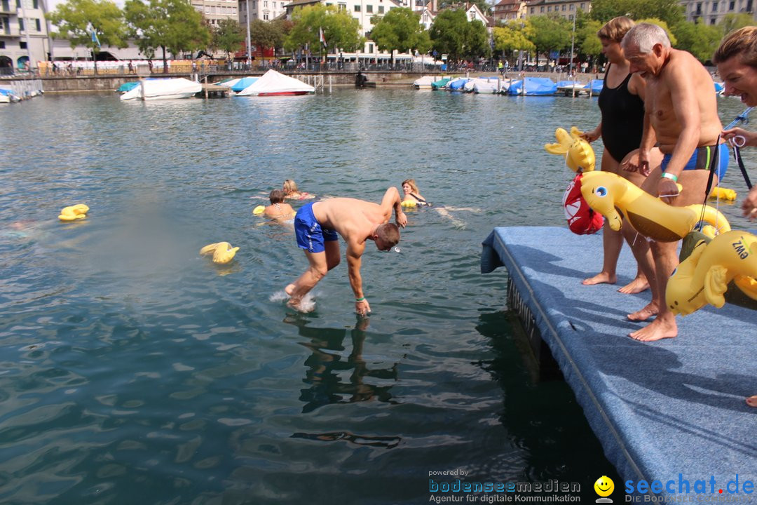 54. Zuercher Limmatschwimmen: Zuerich - Schweiz, 18.08.2018