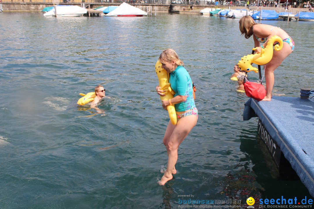 54. Zuercher Limmatschwimmen: Zuerich - Schweiz, 18.08.2018