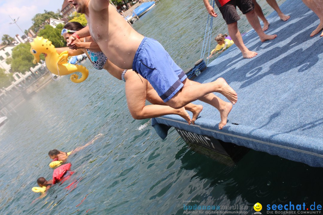 54. Zuercher Limmatschwimmen: Zuerich - Schweiz, 18.08.2018