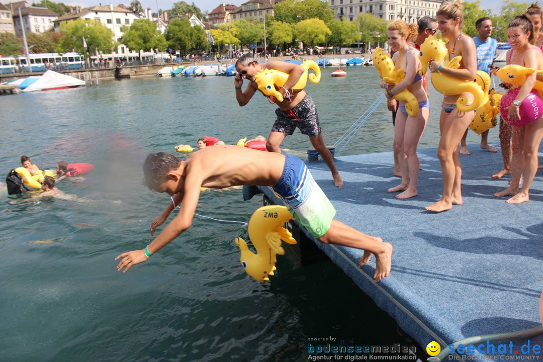 54. Zuercher Limmatschwimmen: Zuerich - Schweiz, 18.08.2018