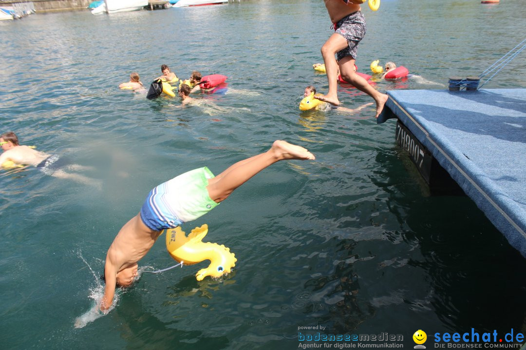 54. Zuercher Limmatschwimmen: Zuerich - Schweiz, 18.08.2018