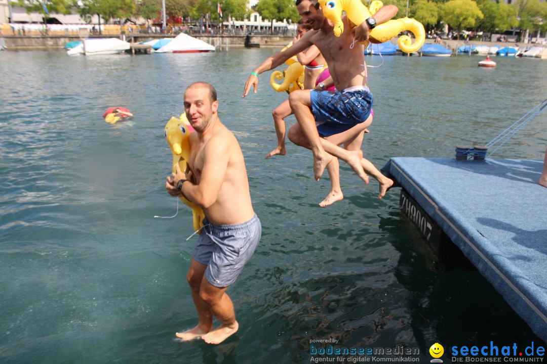 54. Zuercher Limmatschwimmen: Zuerich - Schweiz, 18.08.2018