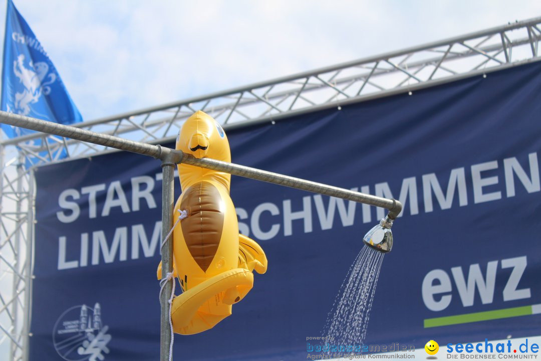 54. Zuercher Limmatschwimmen: Zuerich - Schweiz, 18.08.2018