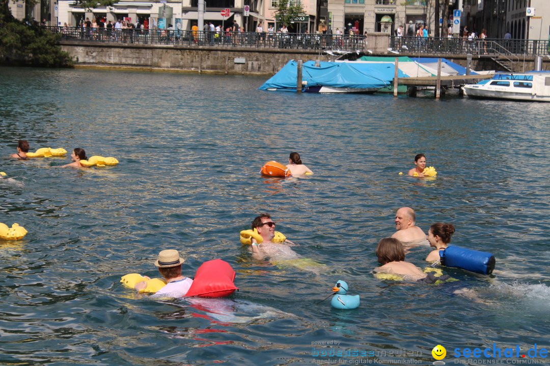 54. Zuercher Limmatschwimmen: Zuerich - Schweiz, 18.08.2018