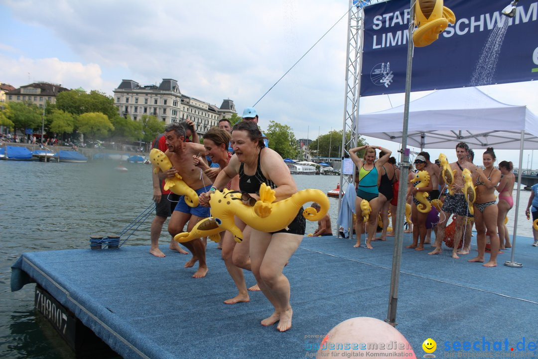 54. Zuercher Limmatschwimmen: Zuerich - Schweiz, 18.08.2018