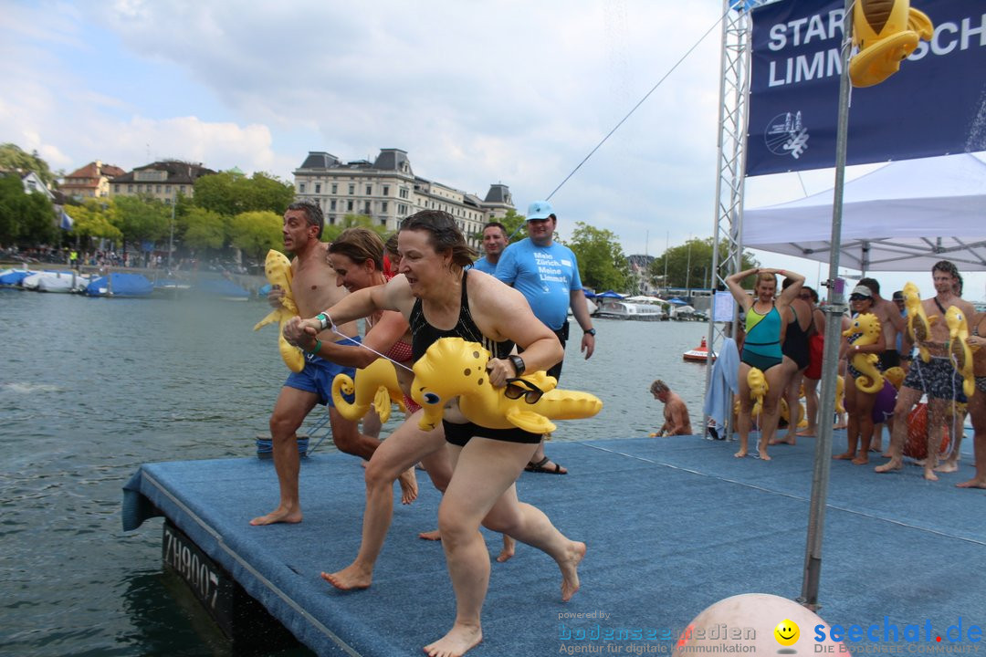 54. Zuercher Limmatschwimmen: Zuerich - Schweiz, 18.08.2018