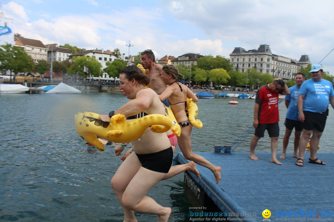 54. Zuercher Limmatschwimmen: Zuerich - Schweiz, 18.08.2018