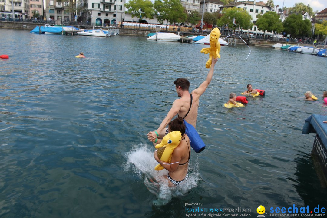 54. Zuercher Limmatschwimmen: Zuerich - Schweiz, 18.08.2018