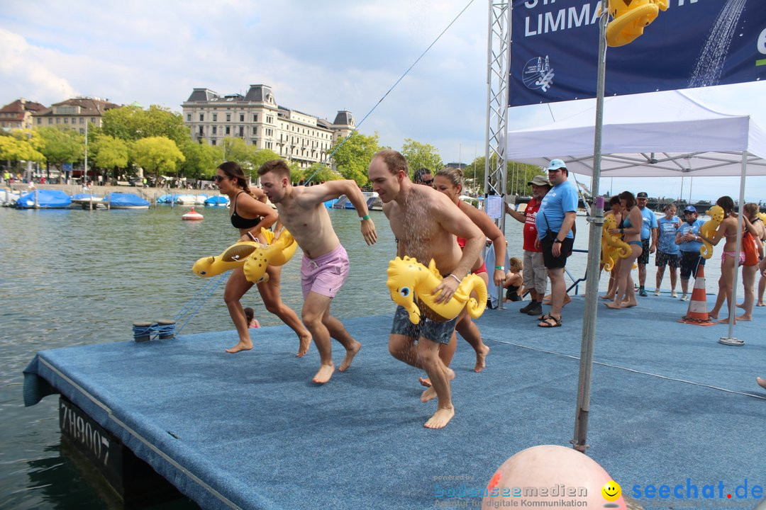 54. Zuercher Limmatschwimmen: Zuerich - Schweiz, 18.08.2018