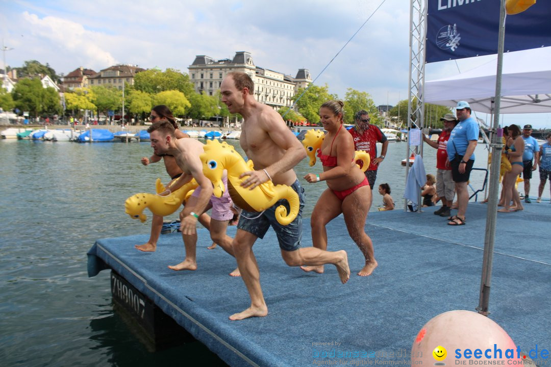 54. Zuercher Limmatschwimmen: Zuerich - Schweiz, 18.08.2018