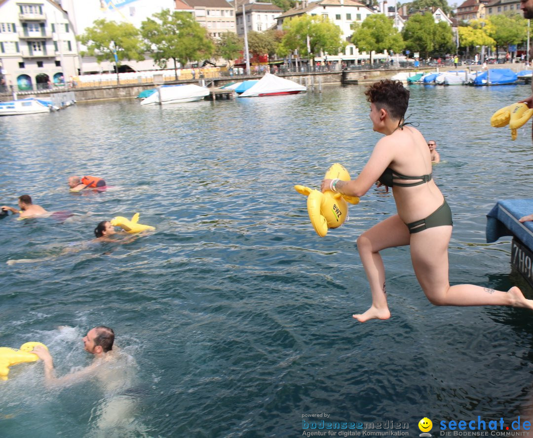 54. Zuercher Limmatschwimmen: Zuerich - Schweiz, 18.08.2018