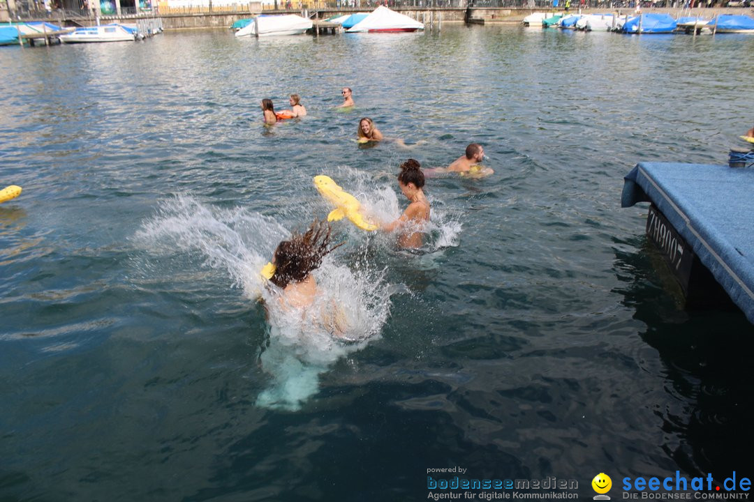 54. Zuercher Limmatschwimmen: Zuerich - Schweiz, 18.08.2018