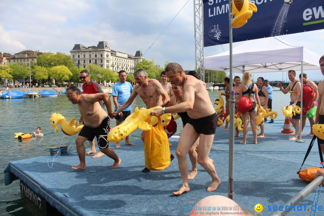 54. Zuercher Limmatschwimmen: Zuerich - Schweiz, 18.08.2018