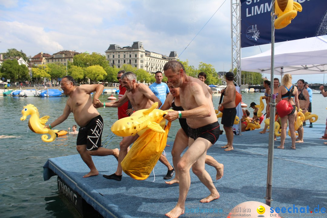 54. Zuercher Limmatschwimmen: Zuerich - Schweiz, 18.08.2018