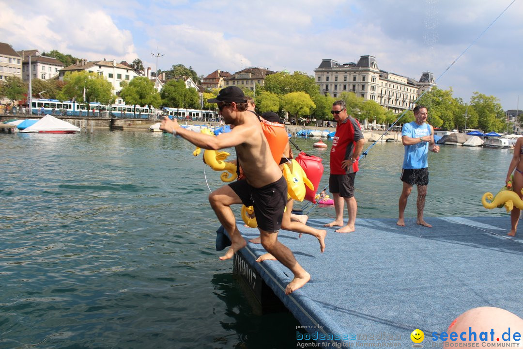 54. Zuercher Limmatschwimmen: Zuerich - Schweiz, 18.08.2018