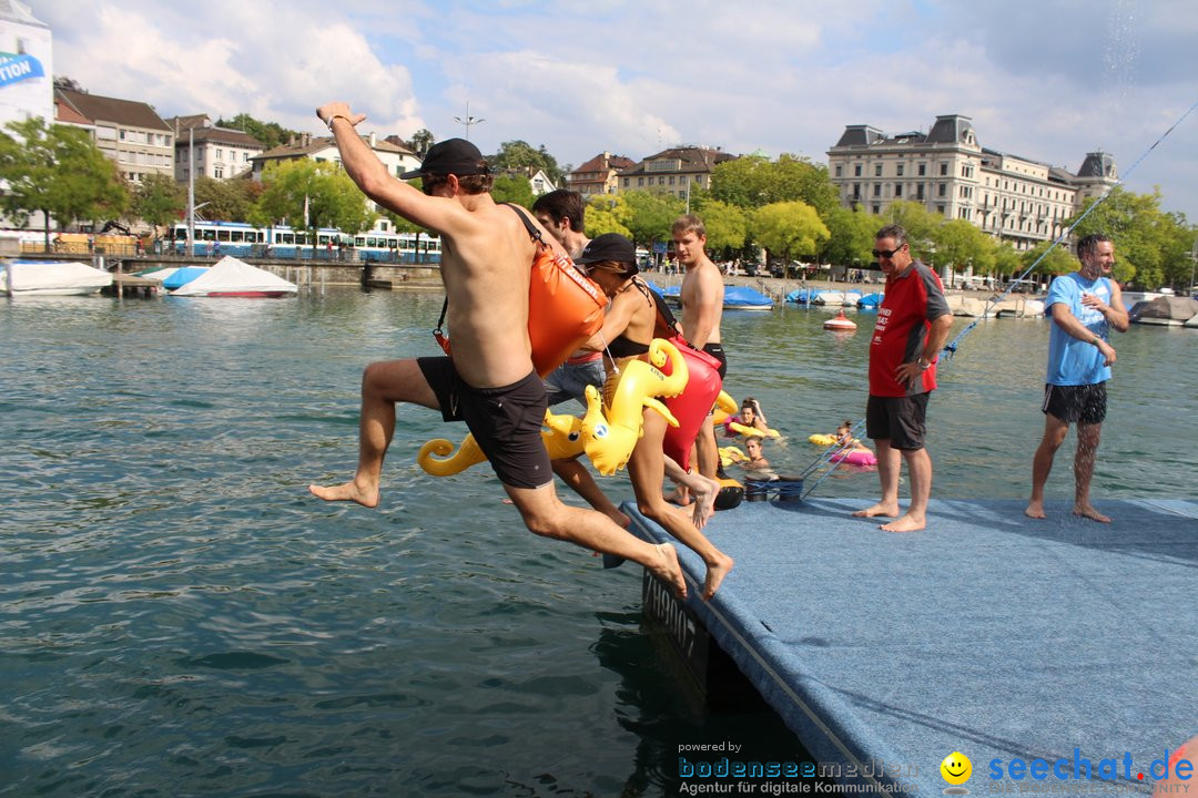 54. Zuercher Limmatschwimmen: Zuerich - Schweiz, 18.08.2018