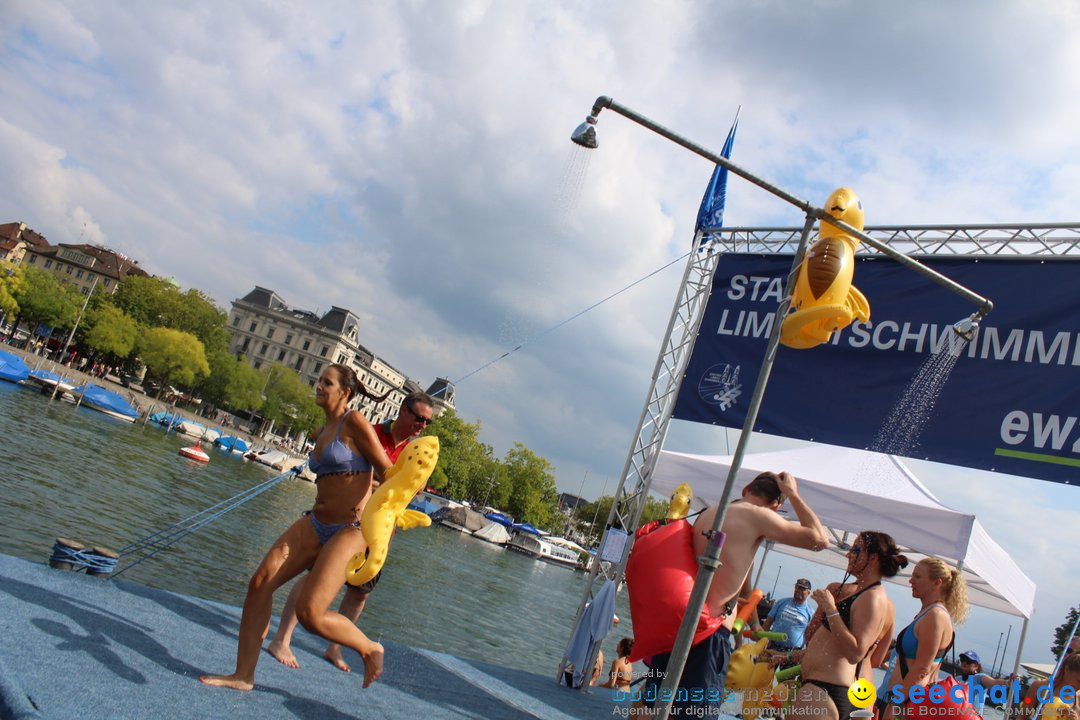 54. Zuercher Limmatschwimmen: Zuerich - Schweiz, 18.08.2018