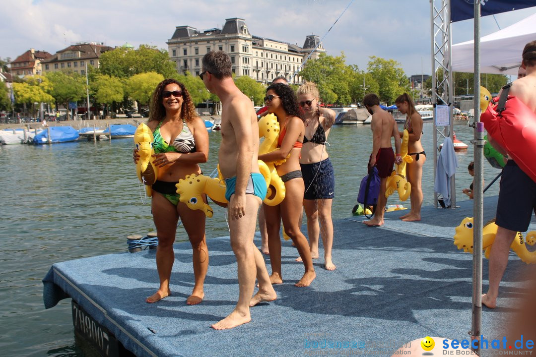 54. Zuercher Limmatschwimmen: Zuerich - Schweiz, 18.08.2018