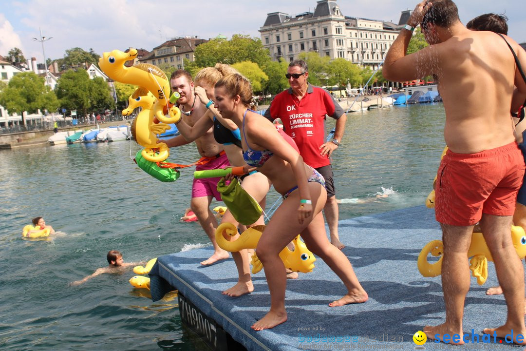 54. Zuercher Limmatschwimmen: Zuerich - Schweiz, 18.08.2018