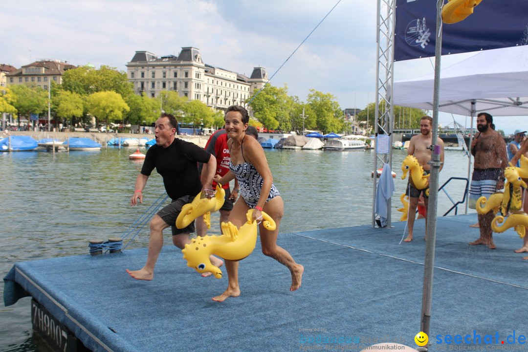 54. Zuercher Limmatschwimmen: Zuerich - Schweiz, 18.08.2018