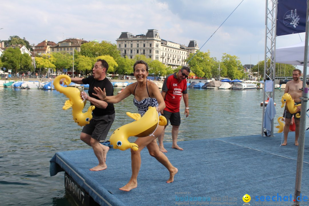 54. Zuercher Limmatschwimmen: Zuerich - Schweiz, 18.08.2018