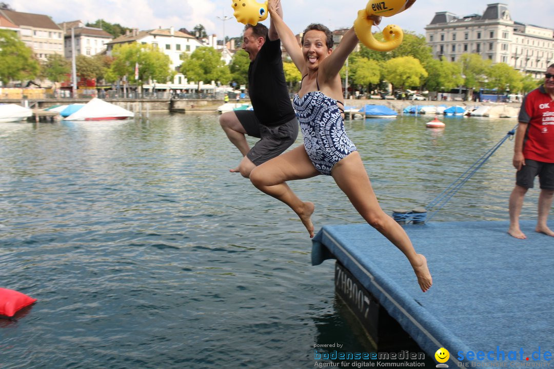 54. Zuercher Limmatschwimmen: Zuerich - Schweiz, 18.08.2018