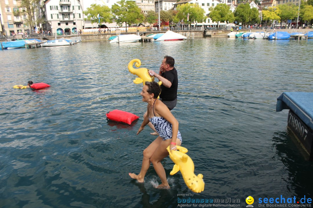 54. Zuercher Limmatschwimmen: Zuerich - Schweiz, 18.08.2018