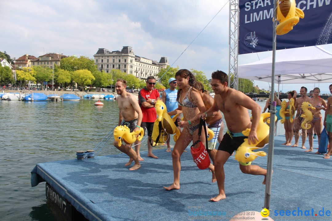 54. Zuercher Limmatschwimmen: Zuerich - Schweiz, 18.08.2018