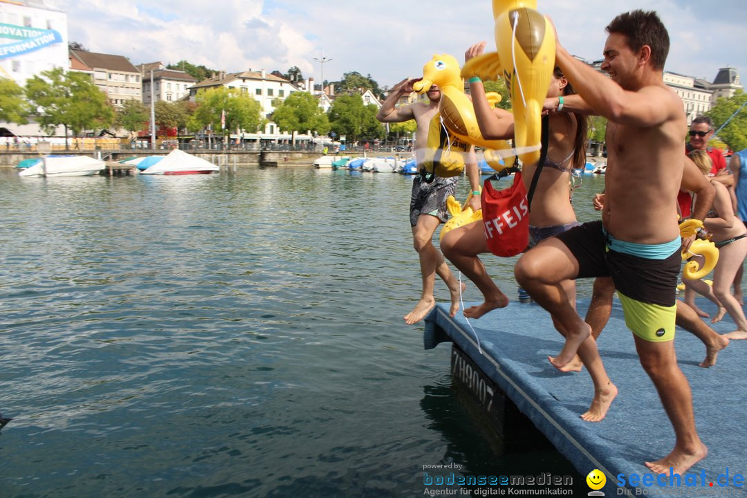 54. Zuercher Limmatschwimmen: Zuerich - Schweiz, 18.08.2018