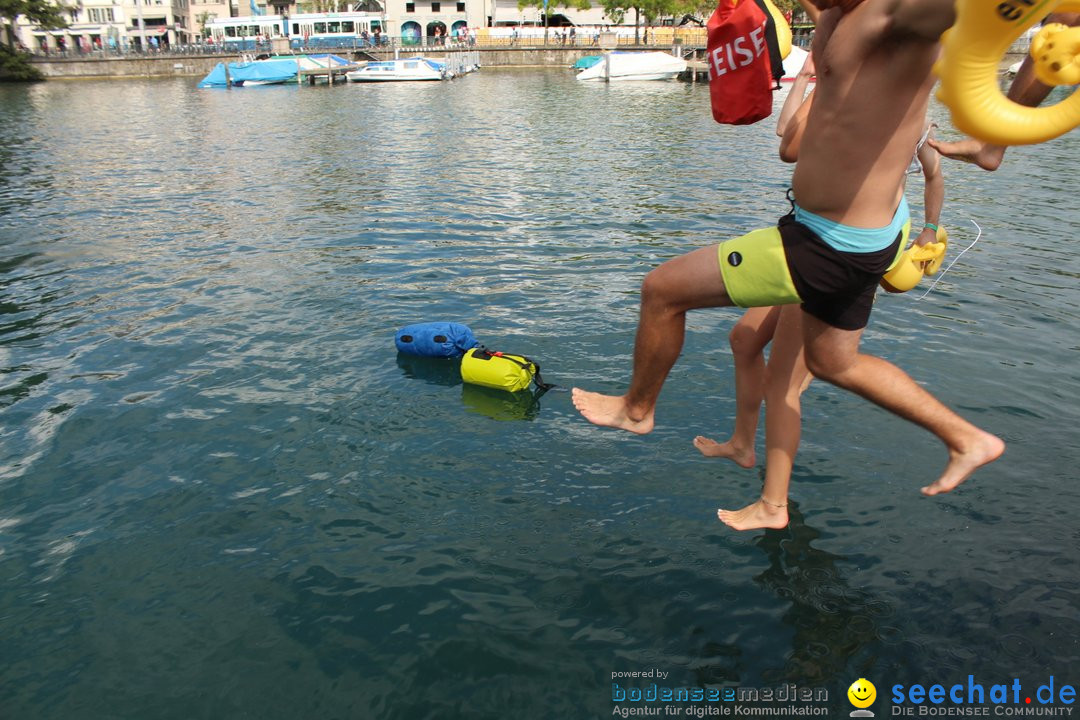 54. Zuercher Limmatschwimmen: Zuerich - Schweiz, 18.08.2018