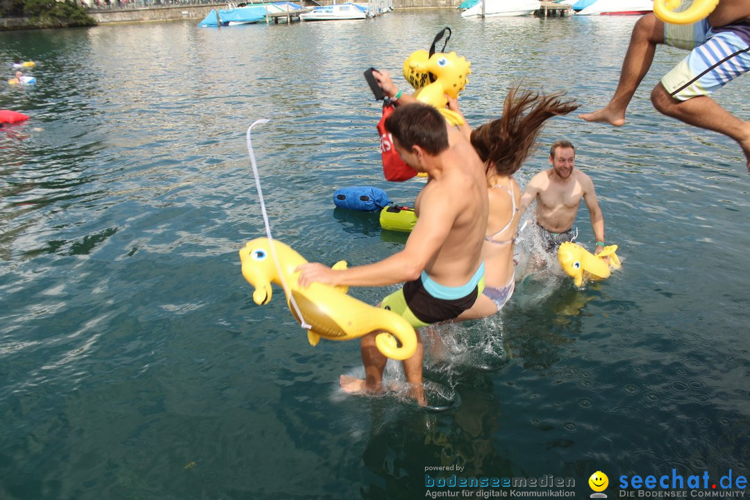 54. Zuercher Limmatschwimmen: Zuerich - Schweiz, 18.08.2018